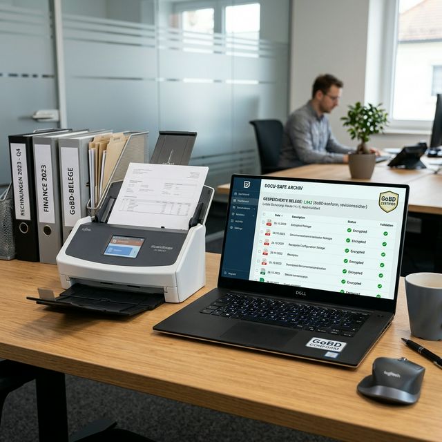 GoBD-konforme Reisekostensoftware – revisionssichere Belegarchivierung